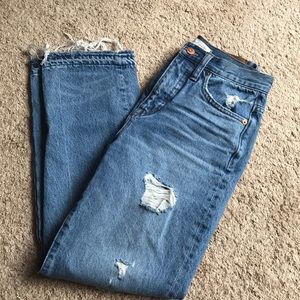 Madewell classic straight jean
